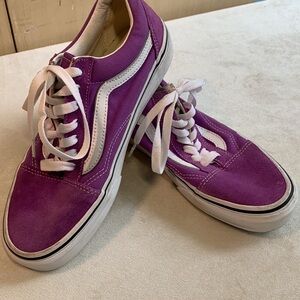 Vans Old Skool Purple lilac suede low women’s 7.5 men’s 6
